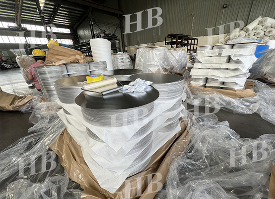 মিল সমাপ্ত পৃষ্ঠ 2.4mm 1100 গভীর অঙ্কন অ্যালুমিনিয়াম ডিস্ক ক্ষয় প্রতিরোধী জন্য চা পাত্র