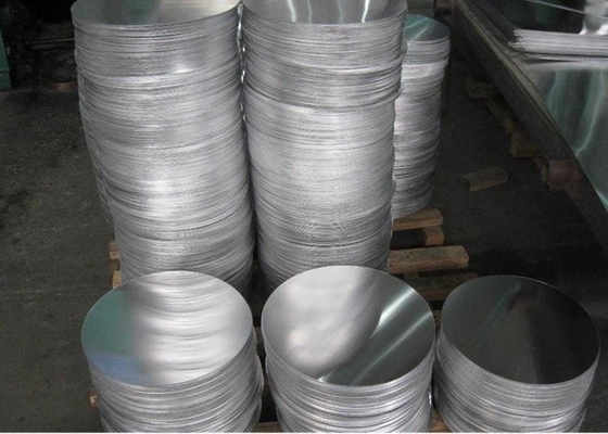Signal Plate 3A21 / 3105 Aluminum Round Plate H24 Temper High Hardness