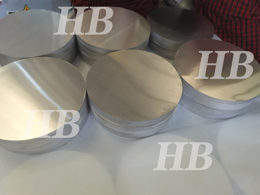 Cryogenic Containers 3004 Alloy Aluminum Disk Blanks Anodizing 3.36mm Thickness