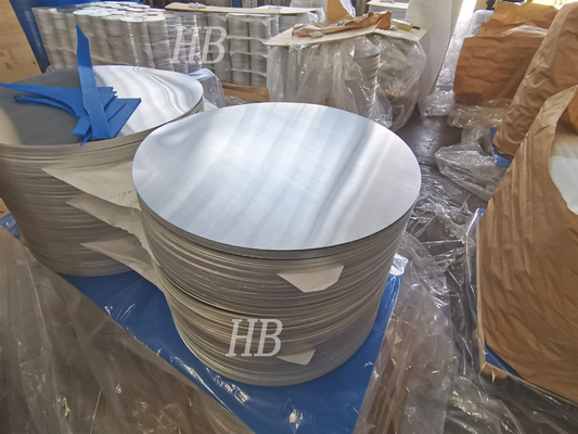 Cryogenic Containers 3004 Alloy Aluminum Disk Blanks Anodizing 3.36mm Thickness