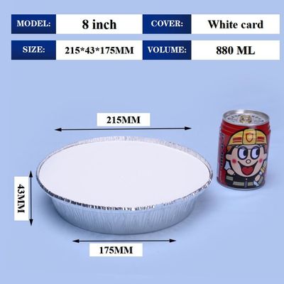 8 ইঞ্চি ফয়েল লাঞ্চ বক্স কনটেইনার