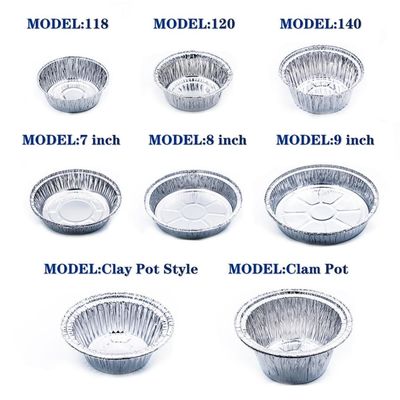 খাদ্য প্যাকেজিংয়ের জন্য তাপ প্রতিরোধী পরিবেশ-বান্ধব কাস্টমাইজযোগ্য অ্যালুমিনিয়াম ফয়েল লাঞ্চ বক্স এবং ফুড কন্টেইনার