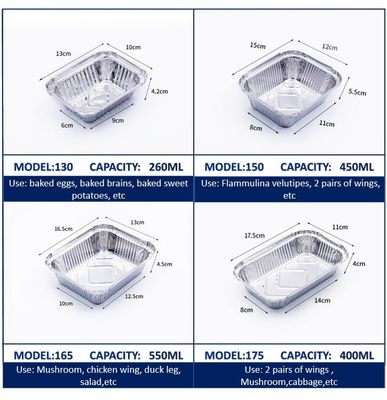 Suitable for food-grade aluminum lunch boxes in the catering industry, customized service, with over ten years of professional factory support