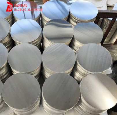 0.45- 6 মিমি বেধ 100-1300 ব্যাসার্ধ সিলভার অ্যালুমিনিয়াম গোলাকার বৃত্ত একাধিক ব্যবহারের জন্য