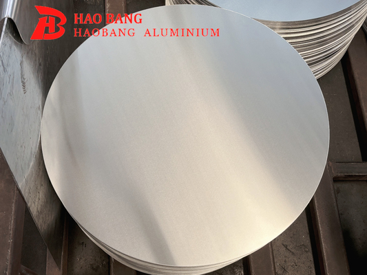বিভিন্ন রান্নাঘরের যন্ত্রপাতি 1060 গোলাকার অ্যালুমিনিয়াম শীট ঠান্ডা ঘূর্ণিত H12 টেম্পার