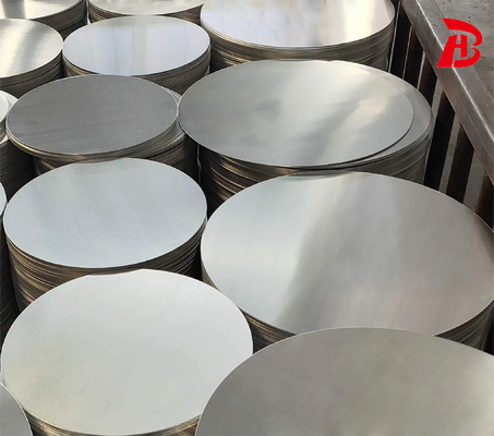 মিল ফিনিস 0.35mm-6.0mm অ্যালুমিনিয়াম বৃত্তাকার প্লেট জন্য প্রতিফলক