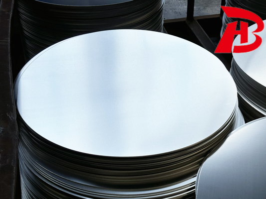মিল ফিনিস 0.35mm ~ 8.0mm 1050/1060 অ্যালুমিনিয়াম বৃত্তাকার প্লেট