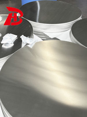 Uniform Silvery Aluminum Circles 1050 80-1600MM Dia for Lighting Reflectors