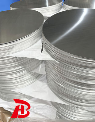 Uniform Silvery Aluminum Circles 1050 80-1600MM Dia for Lighting Reflectors