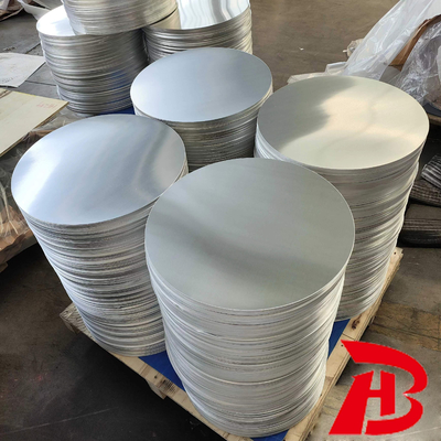 3003 astm b209 ডিসি অ্যালুমিনিয়াম বৃত্তাকার শীট রান্নাঘর যন্ত্রপাতি জন্য বৃত্তাকার ধাতু ডিস্ক