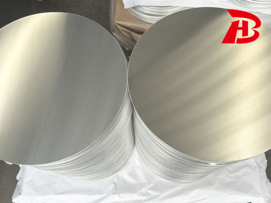 1060 3003 5052 অ্যালোয় H24 H32 2mm 676mm ব্যাসার্ধ অ্যালুমিনিয়াম বৃত্ত রাস্তা সতর্কতা চিহ্ন জন্য