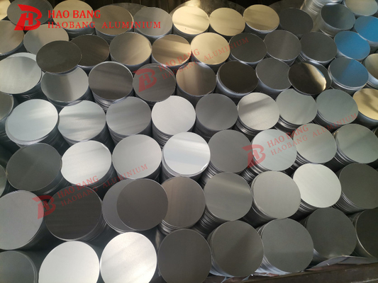 3003 astm b209 ডিসি অ্যালুমিনিয়াম বৃত্তাকার শীট রান্নাঘর যন্ত্রপাতি জন্য বৃত্তাকার ধাতু ডিস্ক