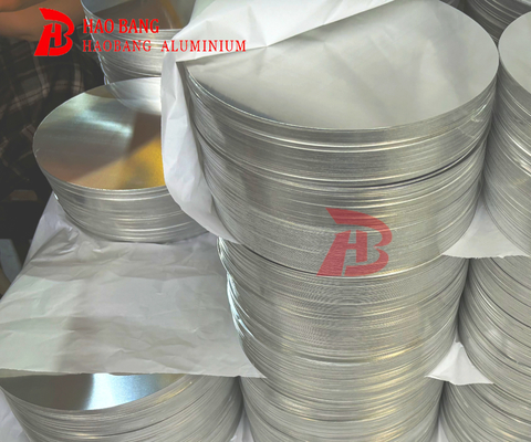 কাস্টমাইজড 1.2mm বেধ 1200mm ব্যাসার্ধ অ্যালুমিনিয়াম বৃত্ত