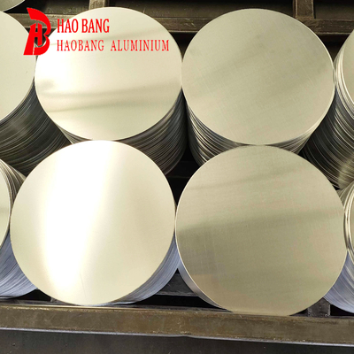 3003 astm b209 ডিসি অ্যালুমিনিয়াম বৃত্তাকার শীট রান্নাঘর যন্ত্রপাতি জন্য বৃত্তাকার ধাতু ডিস্ক