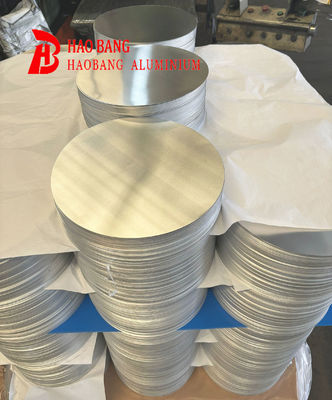 Smooth Surface High Flatness Aluminum Disc 1050 1060 3003 Alloy, 0.3?? 6mm Thick, Custom Size Aluminum Blank for Lamp Cover & Pots সিলিন্ডার ডিস্কের জন্য