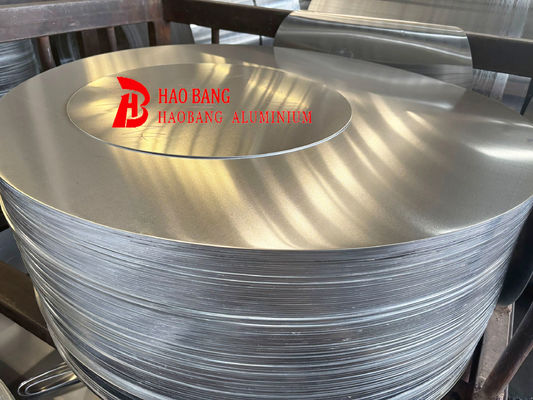 Deep Drawing Aluminum Circle Blank O Soft H18 with 100–1000mm Dia for Cookware Stamping
