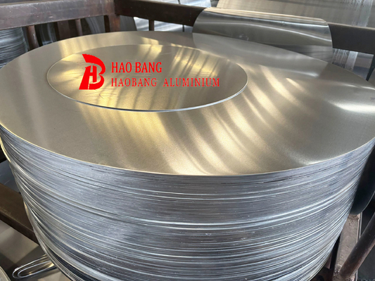 GB/T3880 ASTM B209 স্ট্যান্ডার্ড ১ সিরিজ অ্যালুমিনিয়াম সার্কেল ফর গ্লস সারফেস কুকওয়্যার