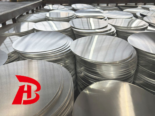 Smooth Surface High Flatness Aluminum Disc 1050 1060 3003 Alloy, 0.3?? 6mm Thick, Custom Size Aluminum Blank for Lamp Cover & Pots সিলিন্ডার ডিস্কের জন্য