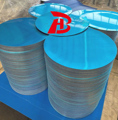 1050 1060 3003 Aluminum Circle CC DC Material O Soft H12 H18 Temper 0.3‑6mm Thickness 100‑1000mm Diameter Deep Drawing Aluminum Disc for Cookware Pots Pans Lamp Covers Stamping