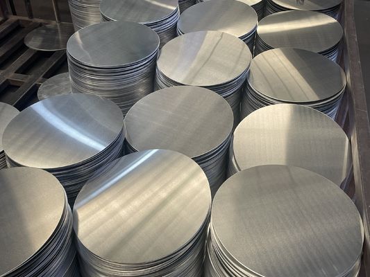 1050 1060 Aluminum Circle Disc H12 Temper Deep Drawing Crack Resistant Blank for Cookware