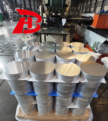 1 সিরিজ অ্যালুমিনিয়াম বৃত্তাকার ব্যাসার্ধ 80mm-1600mm বেধ 0.3mm-6.0mm