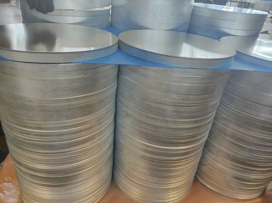 1050 1060 Aluminum Circle CC DC Material O H12 Temper Deep Drawing Crack Resistant Disc for Cookware Pots and Pans
