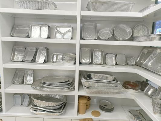 Food-Grade Aluminum Foil Lunch Box with Customized Service and SGS Tested for Catering Industry