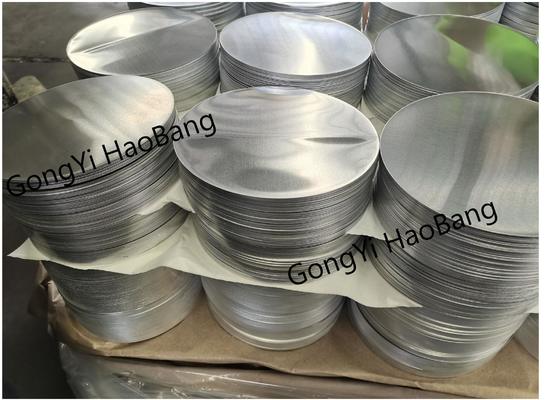 Smooth Surface High Flatness Aluminum Disc 1050 1060 3003 Alloy, 0.3?? 6mm Thick, Custom Size Aluminum Blank for Lamp Cover & Pots সিলিন্ডার ডিস্কের জন্য