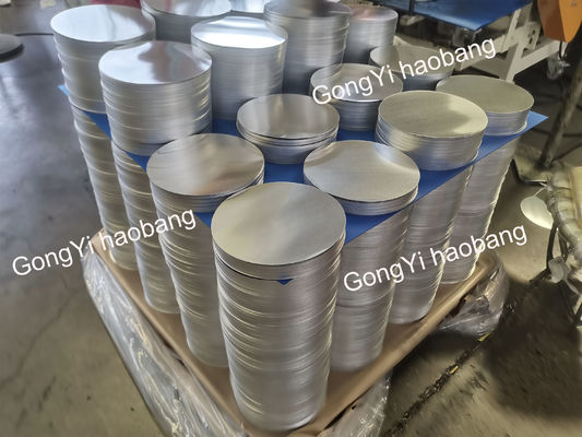 Smooth Surface High Flatness Aluminum Disc 1050 1060 3003 Alloy, 0.3–6mm Thick, Custom Size Aluminum Blank for Lamp Cover & Pots