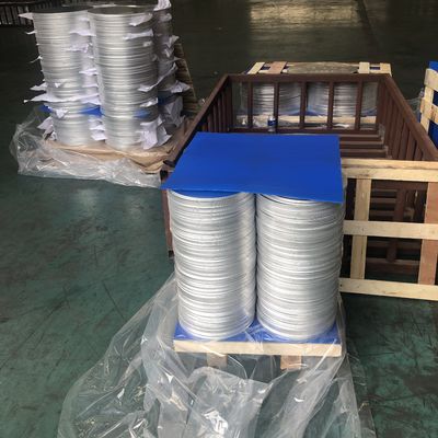 High-Shine Silvery Aluminum Circles 1050/1080 80-1600MM for Household Fixtures