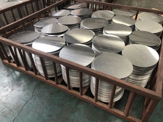 Rust-Resistant Silvery Aluminum Circles 1080/1100 0.3-6.0MM for Decor Fixtures