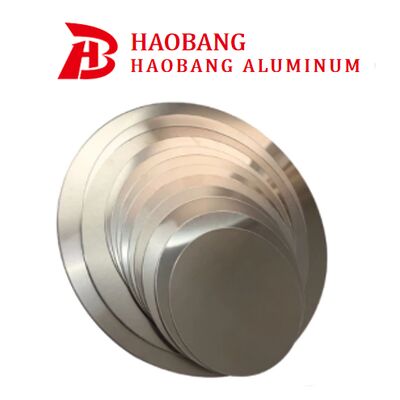 Durable 1060 Aluminum Alloy Circles and Discs with 0.3-6.0mm Thickness and Mill Finish for Home Decor