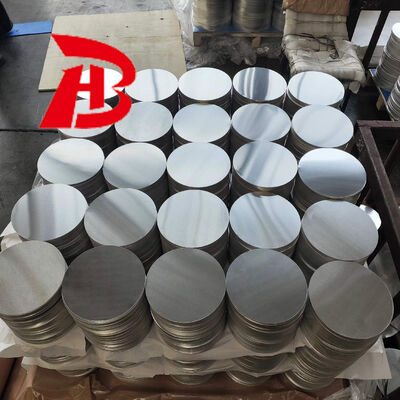 Smooth Surface High Flatness Aluminum Disc 1050 1060 3003 Alloy, 0.3–6mm Thick, Custom Size Aluminum Blank for Lamp Cover & Pots