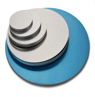 নির্মাতারা সোজা 1050 H22 0.3mm অ্যালুমিনিয়াম ডিস্ক বৃত্তাকার কম দাম ভাল মানের