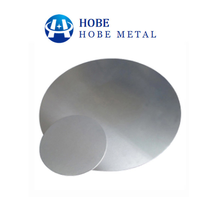 Non Stick 3003  / 8011 Cookware Aluminum Circles With Mill Finish Surface
