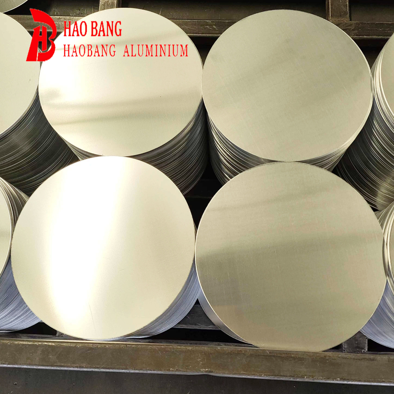 3003 astm b209 ডিসি অ্যালুমিনিয়াম বৃত্তাকার শীট রান্নাঘর যন্ত্রপাতি জন্য বৃত্তাকার ধাতু ডিস্ক