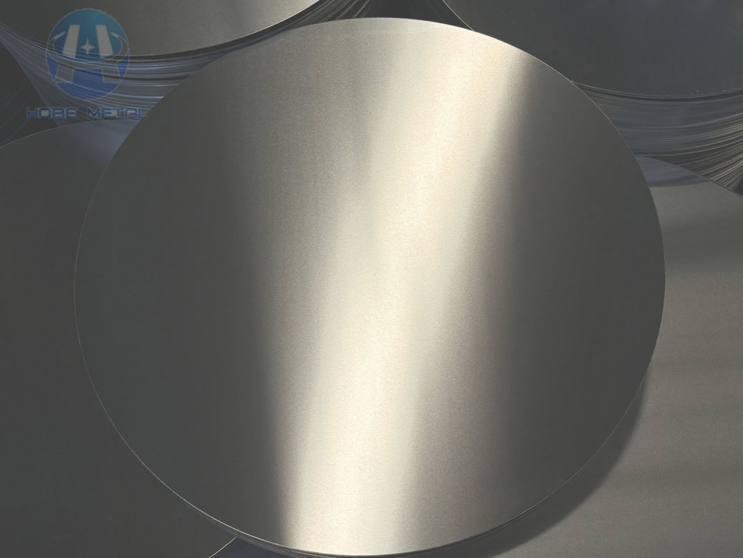 High-Shine Silvery Aluminum Circles 1050/1080 80-1600MM for Household Fixtures