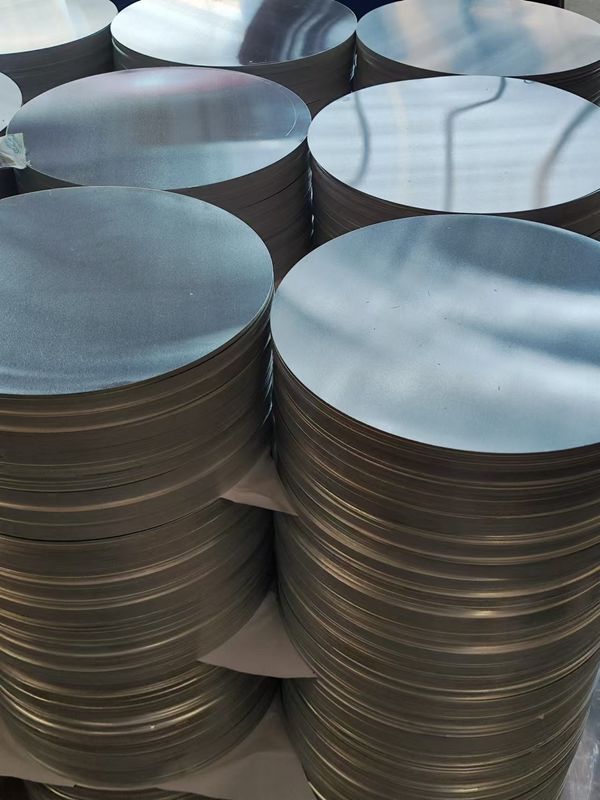 Gleaming Silvery Aluminum Circles 1080/1100 0.3-6.0MM for Household Renovation