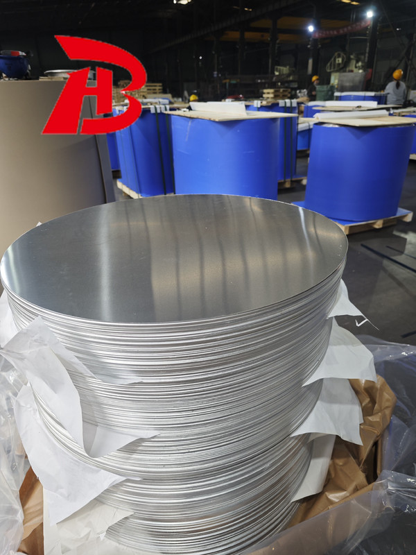 Easy Forming & Silver Tone Aluminum Round Plates 1050/1100 Φ80-1600MM for Decorative Tray Production