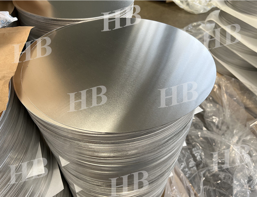 মিল সমাপ্ত পৃষ্ঠ 2.4mm 1100 গভীর অঙ্কন অ্যালুমিনিয়াম ডিস্ক ক্ষয় প্রতিরোধী জন্য চা পাত্র